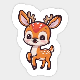 Baby Deer Cute Sticker